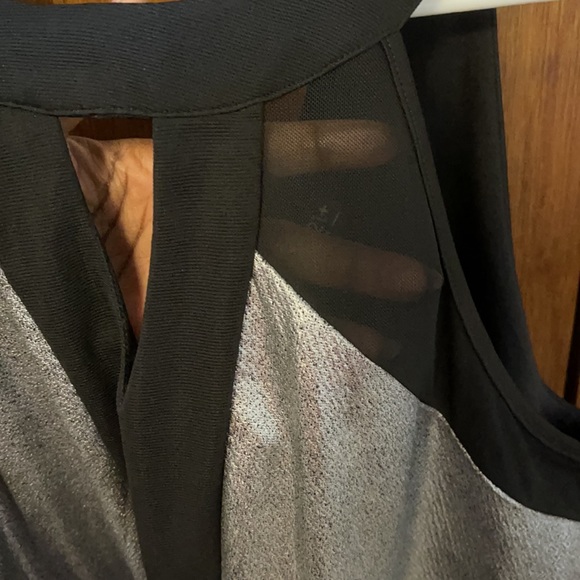 Black & Silver Halter Dress - Picture 6 of 9